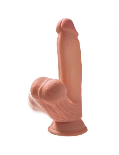 KING COCK PLUS 3D COCK SWINGING BALLS 15.2 CM