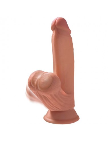 KING COCK PLUS 3D COCK SWINGING BALLS 15.2 CM