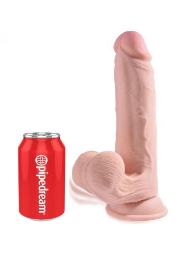 KING COCK PLUS 3D COCK SWINGING BALLS 20.3 CM