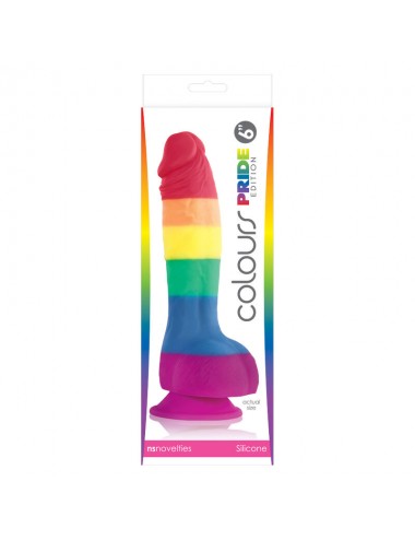 PRIDE - LGBT FLAG DILDO 15 CM