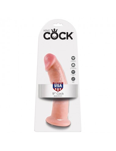 KING COCK 9" COCK FLESH 22.9 CM