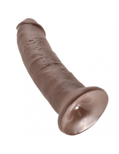KING COCK 9" COCK BROWN 22.9 CM