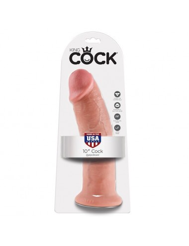 KING COCK 10" COCK FLESH 25.4 CM
