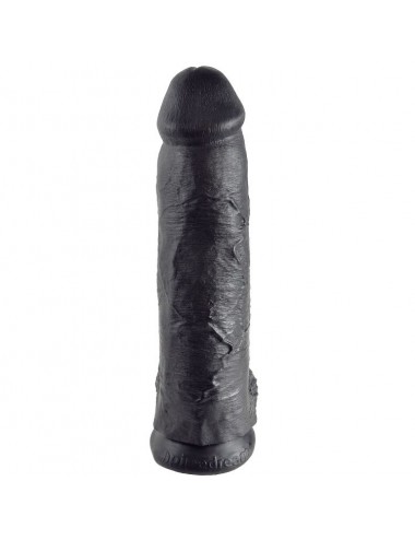 KING COCK 12" COCK BLACK WITH BALLS 30.48  CM