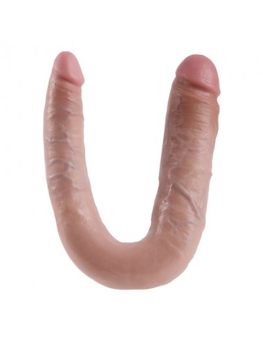 KING COCK U-SHAPED LARGE DOUBLE TROUBLE FLESH