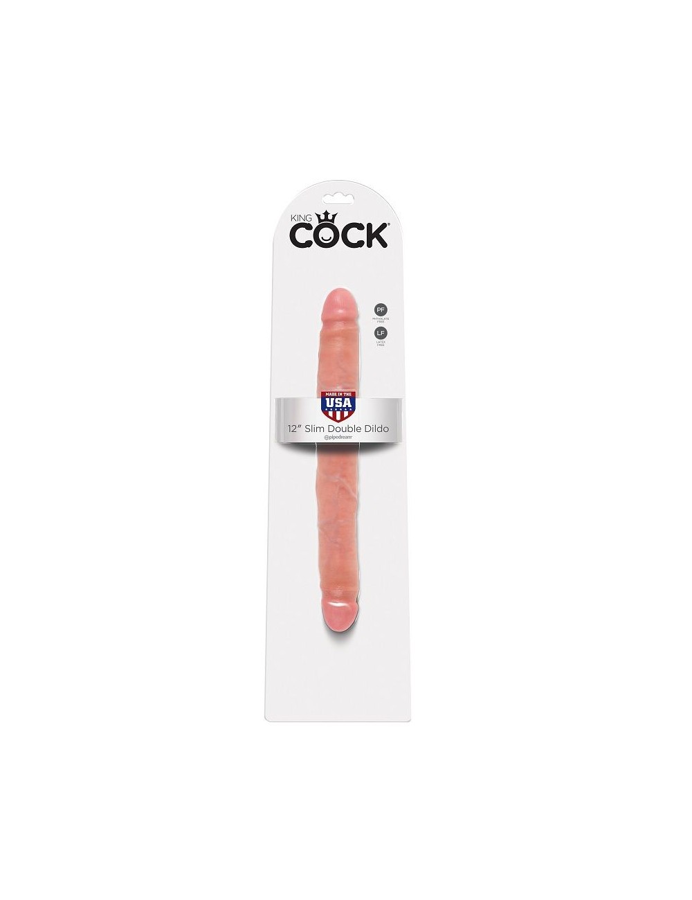 KING COCK SLIM DOUBLE DILDO KING COCK SLIM DOUBLE DILDO