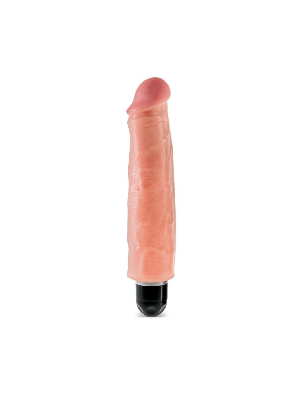 KING COCK 17.8 CM VIBRATING STIFFY - FLESH