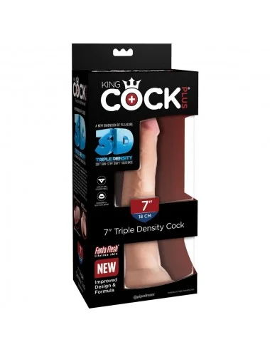 KINGCOCK TRIPLE DENSITY COCK 18 CM