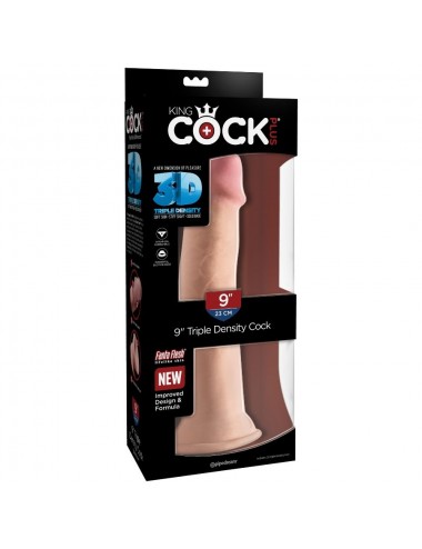 KINGCOCK TRIPLE DENSITY COCK 23 CM