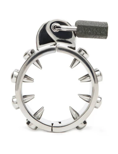 METAL HARD COCK RING CHASTITY