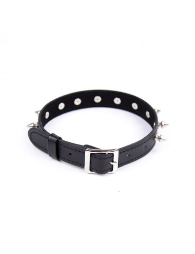 OHMAMA FETISH COLLAR SPIKES PUNK COLLAR