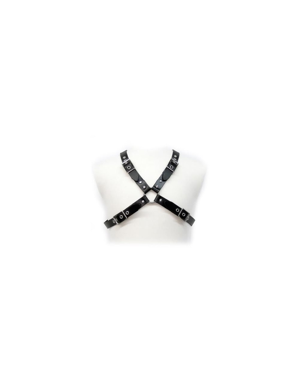 LEATHER BODY BLACK BUCKLE HARNESS FOR MEN LEATHER BODY BLACK BUCKLE HARNESS FOR MEN
