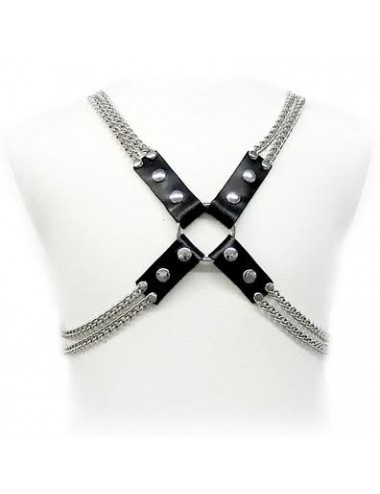 LEATHER BODY CHAIN HARNESS