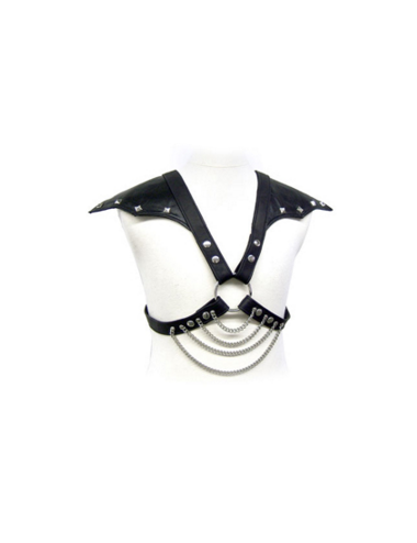 LEATHER BODY WITH SHOULDER WINGS