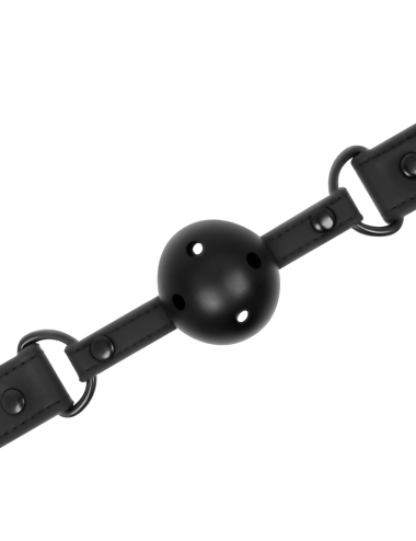 FETISH SUBMISSIVE BREATHABLE BALL GAG