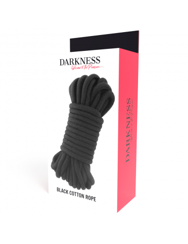 DARKNESS KINBAKU ROPE BLACK  5M