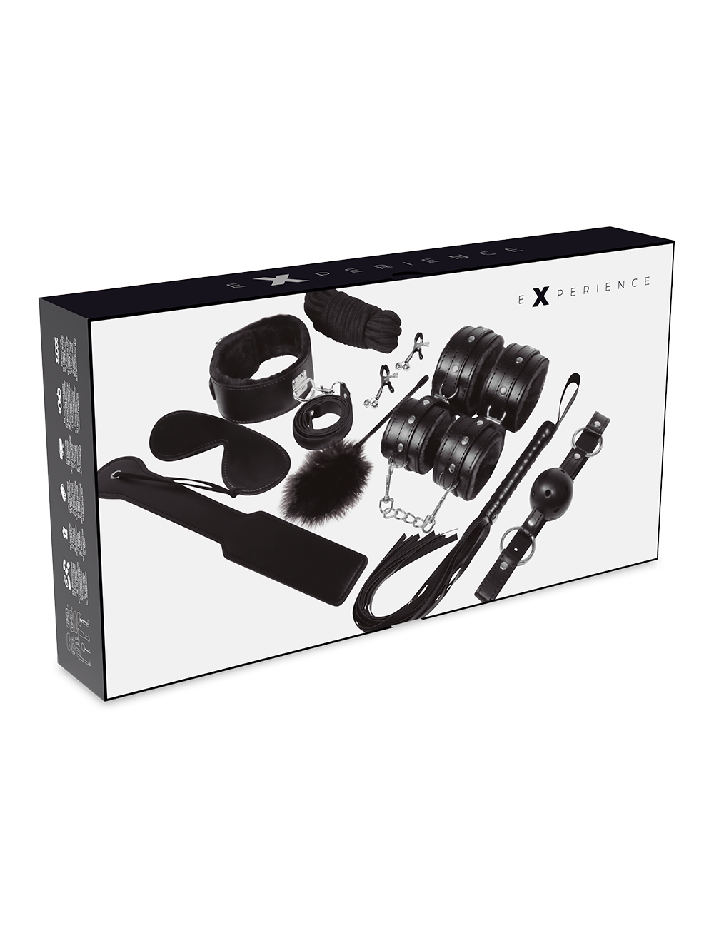 EXPERIENCE BDSM FETISH KIT BLACK SERIES EXPERIENCE BDSM FETISH KIT BLACK SERIES
