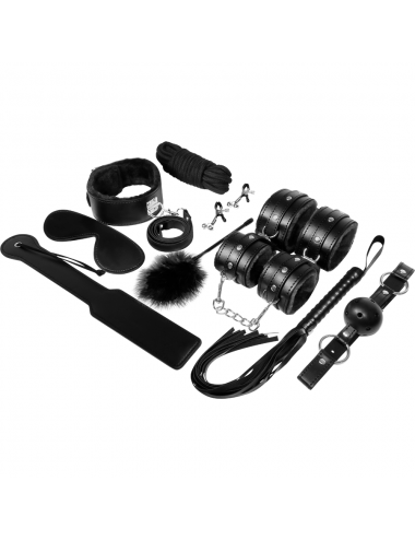 EXPERIENCE BDSM FETISH KIT BLACK SERIES