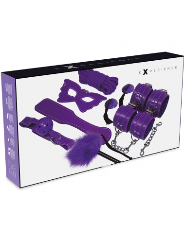 EXPERIENCE BDSM FETISH KIT PURPLE SERIES