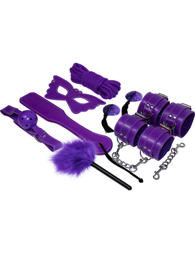 EXPERIENCE BDSM FETISH KIT PURPLE SERIES