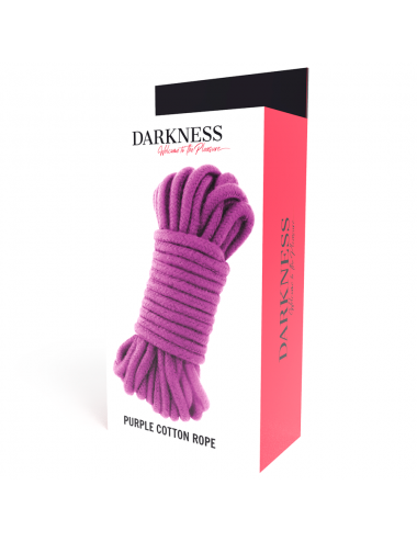 DARKNESS KINBAKU ROPE LINEN PURPLE 10 M