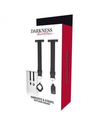 DARKNESS  BONDAGE DOOR CUFFS