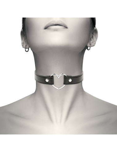 COQUETTE CHIC DESIRE HAND CRAFTED CHOKER HEART