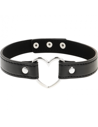 COQUETTE CHIC DESIRE HAND CRAFTED CHOKER HEART