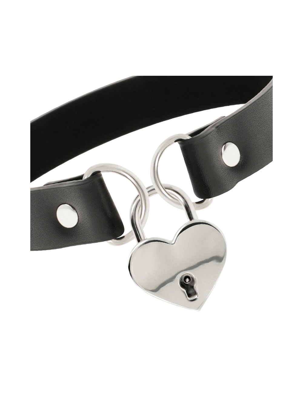 COQUETTE CHIC DESIRE HAND CRAFTED CHOKER KEYS HEART