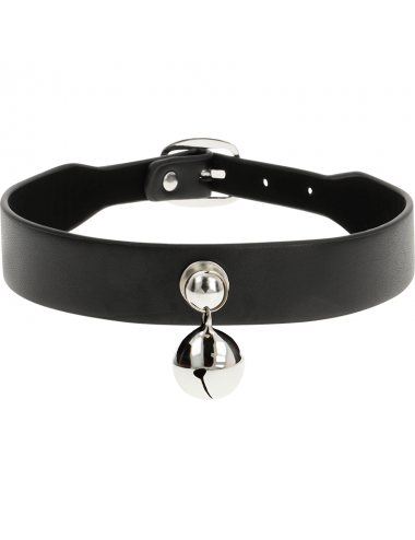 COQUETTE CHIC DESIRE HAND CRAFTED CHOKER JINGLE BELL