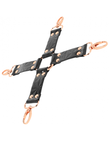 BEGME BLACK EDITION VEGAN LEATHER HOG TIE