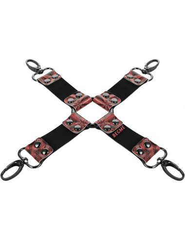 BEGME RED EDITION HOG TIE VEGAN LEATHER