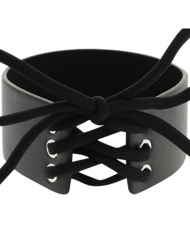 COQUETTE CHIC DESIRE HAND CRAFTED CHOKER VEGAN LEATHER