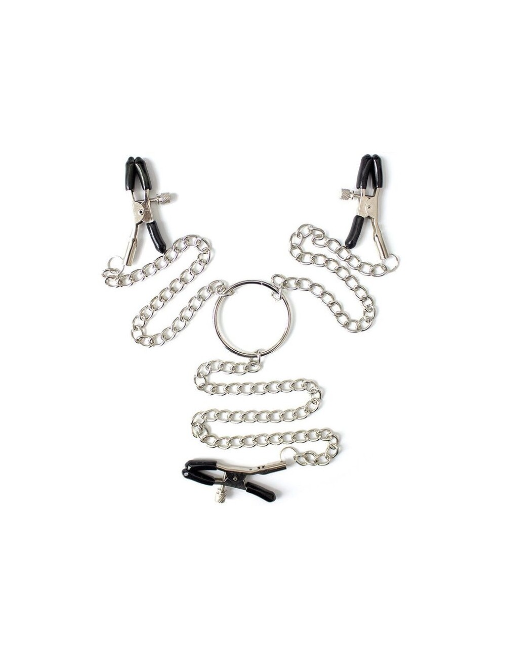 OHMAMA FETISH 3 IN 1 METALLIC NIPPLE CLAMPS OHMAMA FETISH 3 IN 1 METALLIC NIPPLE CLAMPS