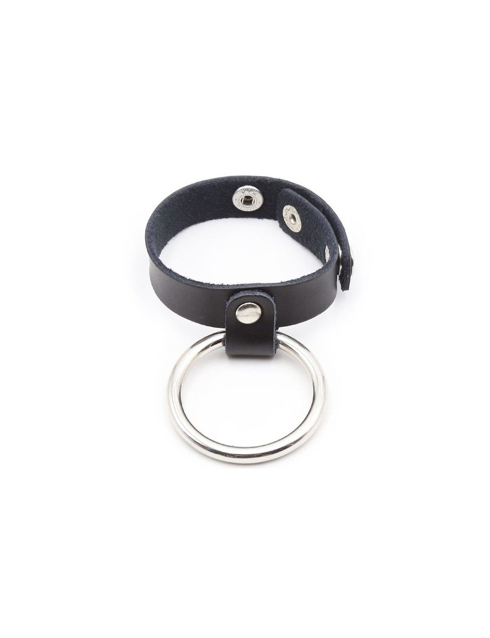OHMAMA METAL COCK RING WITH BALL DIVIDER
