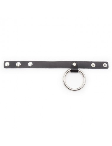 OHMAMA METAL COCK RING WITH BALL DIVIDER