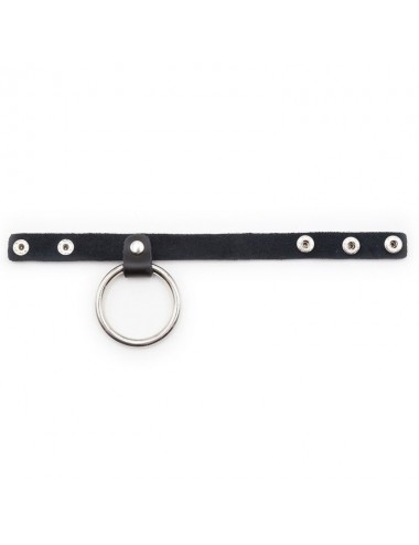 OHMAMA METAL COCK RING WITH BALL DIVIDER