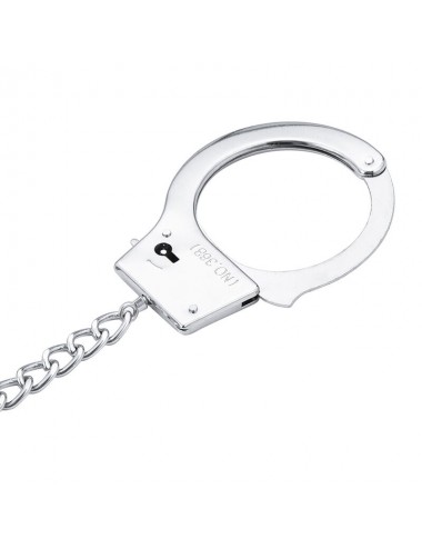 OHMAMA FETISH HAND CUFFS WITH CHAIN AND ANAL PLUG