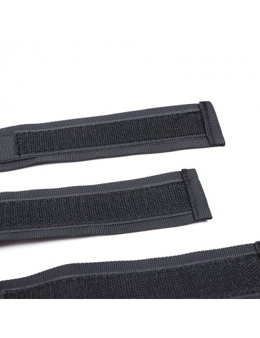 OHMAMA FETISH NYLON COLLAR WITH WRIST RESTRAINTS