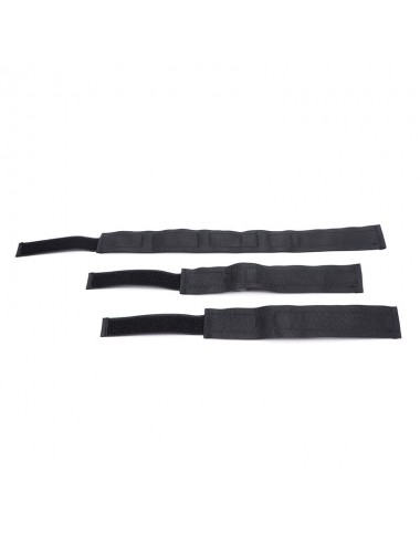 OHMAMA FETISH NYLON COLLAR WITH WRIST RESTRAINTS