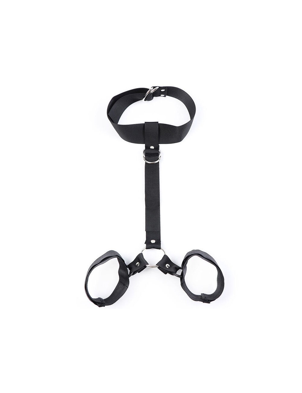 OHMAMA FETISH COLLAR WITH WRIST RESTRAINTS OHMAMA FETISH COLLAR WITH WRIST RESTRAINTS