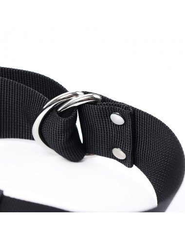OHMAMA FETISH COLLAR WITH WRIST RESTRAINTS