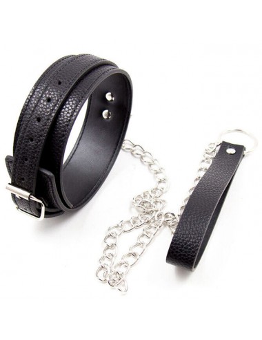 OHMAMA FETISH SNAKE PATTERN COLLAR