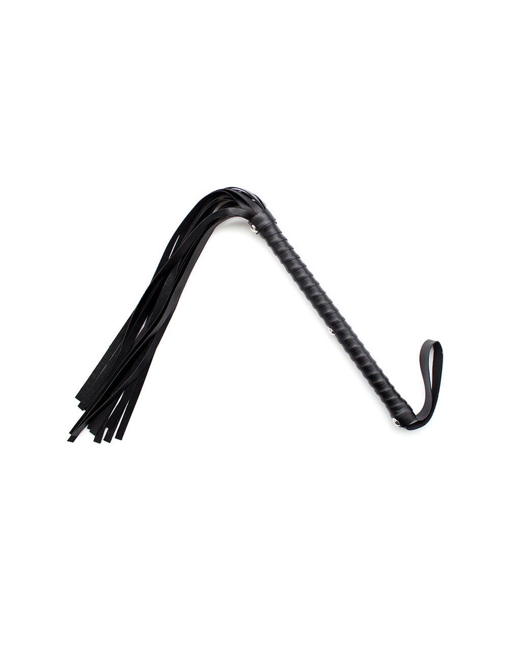 OHMAMA FETISH TEXTURED HANDLE FLOGGER OHMAMA FETISH TEXTURED HANDLE FLOGGER