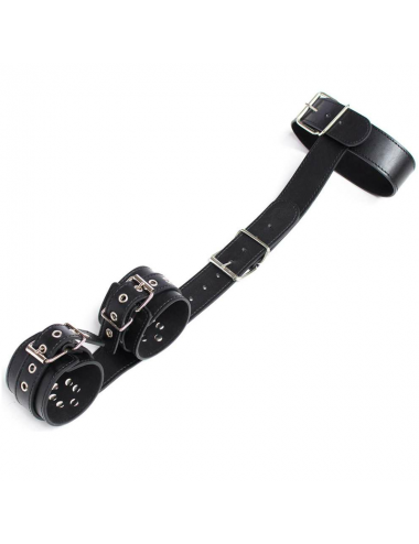 OHMAMA FETISH COLLAR WITH WRIST RESTRAINTS