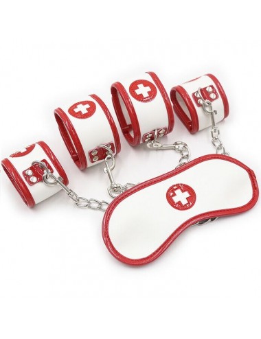 OHMAMA FETISH MINI NURSE BONDAGE 3 PIECES SET