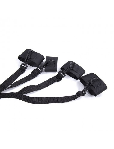 OHMAMA FETISH NYLON VELCRO BED BONDAGE RESTRAINTS