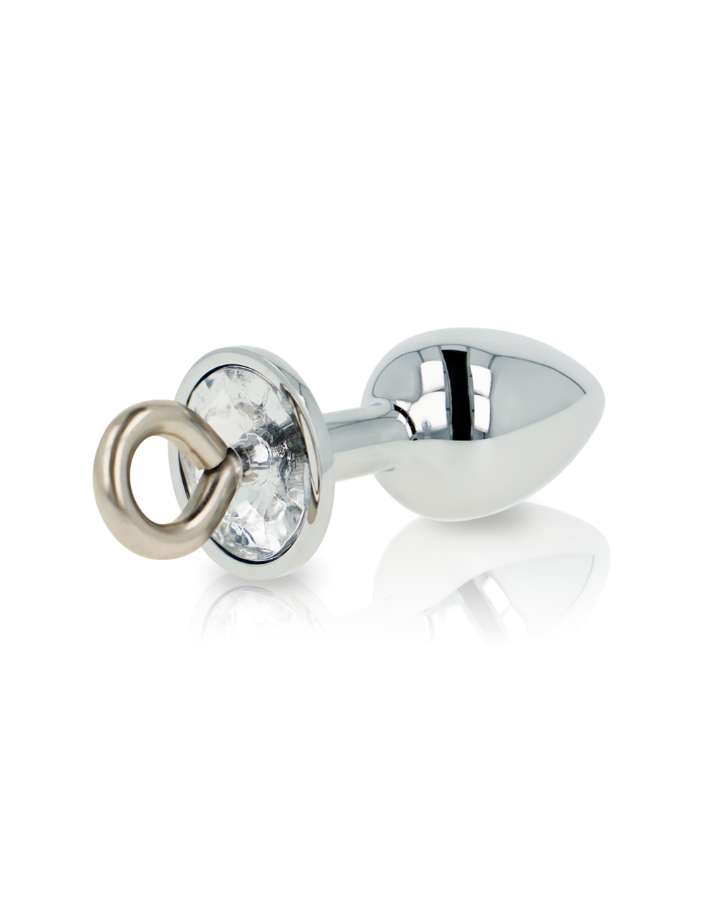 OHMAMA FETISH METAL BUTT PLUG WITH RING OHMAMA FETISH METAL BUTT PLUG WITH RING