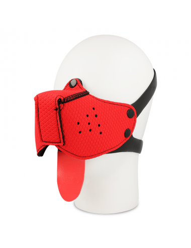 OHMAMA FETISH DOG MUZZLE - RED