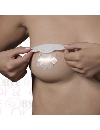 BYE-BRA BREAST LIFT + SILK NIPPLE COVERS CUP F-H